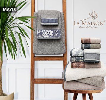 Подарунковий набір рушників La Maison Mayis LA-MAISON-MAYIS-SET фото