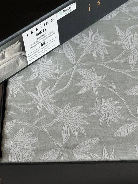 Постільна білизна IssimoHome Minty &mdash; Мʼятний (Євро) ISSIMO-MINTY-MINT-EURO фото