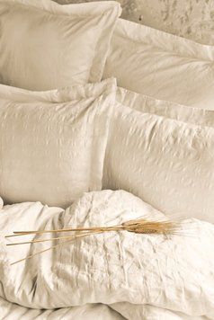 Постільна білизна IssimoHome Perla &mdash; Бежевий (Євро) ISSIMO-PERLA-BEIGE-EURO фото