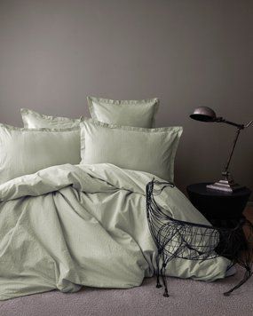 Постільна білизна IssimoHome Petite &mdash; Оливка (Євро) ISSIMO-PETITE-OLIVE-EURO фото