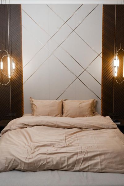 Постільна білизна IssimoHome Simply Satin &mdash; Бежевий (Євро) ISSIMO-SIMPLY-SATIN-TERRACOTTA-FAMILY фото