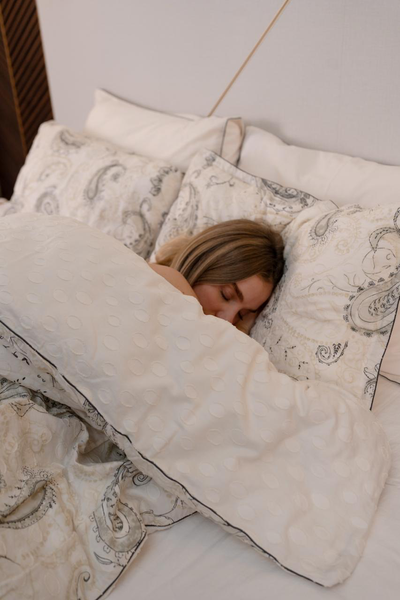 Постільна білизна Sarev Mood Comfort Jianna &mdash; Бежевий та антрацит (Євро) SAREV-MOOD-COMFORT-JIANNA-BEIGEANTHR-EURO фото