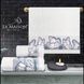 Подарунковий набір рушників La Maison Nola Blue LA-MAISON-NOLA-PINK-SET фото 1