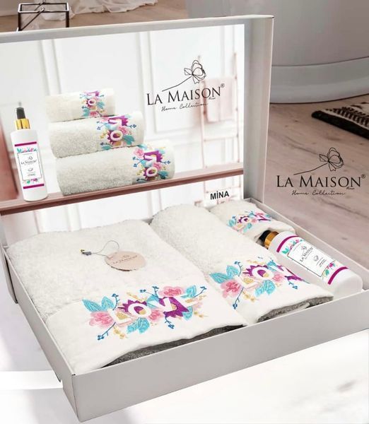 Подарунковий набір рушників La Maison Mina LA-MAISON-MINA-SET фото