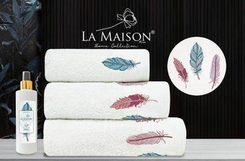 Подарунковий набір рушників La Maison Maven LA-MAISON-MAVEN-SET фото