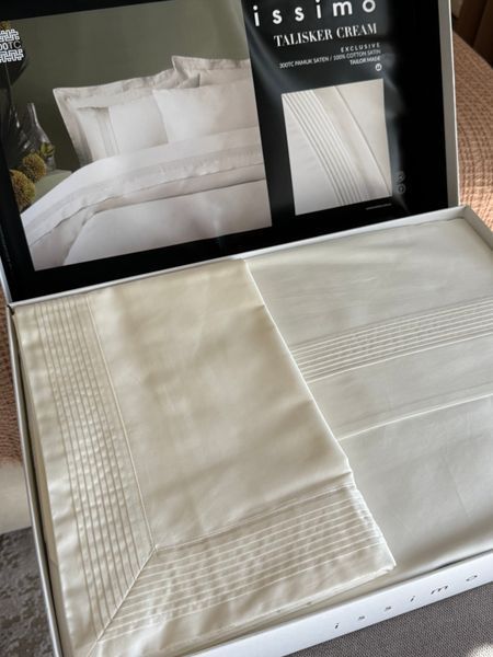 Постільна білизна IssimoHome Talisker &mdash; Кремовий (Євро) ISSIMO-TALISKER-BEIGE-EURO фото