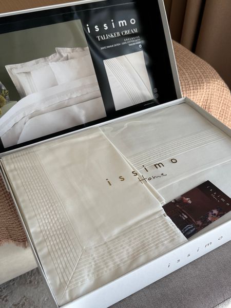 Постільна білизна IssimoHome Talisker &mdash; Кремовий (Євро) ISSIMO-TALISKER-BEIGE-EURO фото