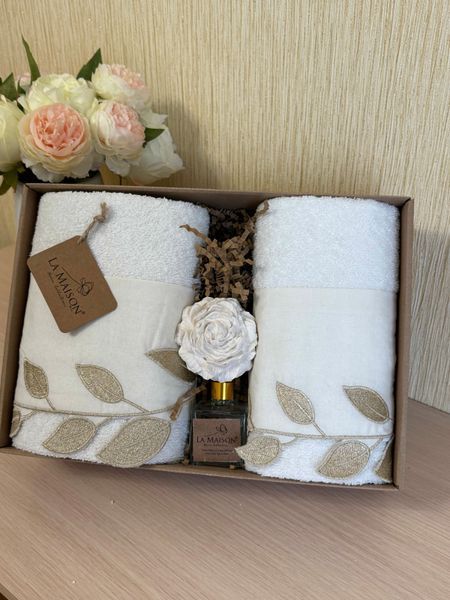 Подарунковий набір рушників La Maison Ferah LA-MAISON-FERAH-SET фото